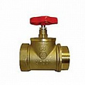Кран пожарный КПЛП-50/1,латунь,муфта-цапка