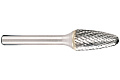 Фреза твердосплавная Debever DF 6*19*6 D/C сфероконическая с закругленным концом форма