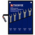 Набор ключей разрезных 8-19 мм THORVIK 5 предметов в сумке