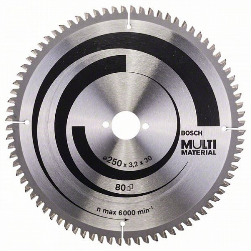 Диск пильный Bosch 250*30*80 Muitimaterial  
