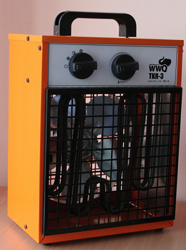 Тепловентилятор электрический WWQ TKR- 3 квадратный