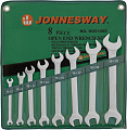 Набор ключей рожковых Jonnesway  6-22 мм 8 предметов 