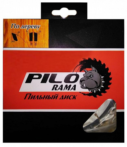 Диск пильный по дереву 160*20/16*24 зуба Pilorama