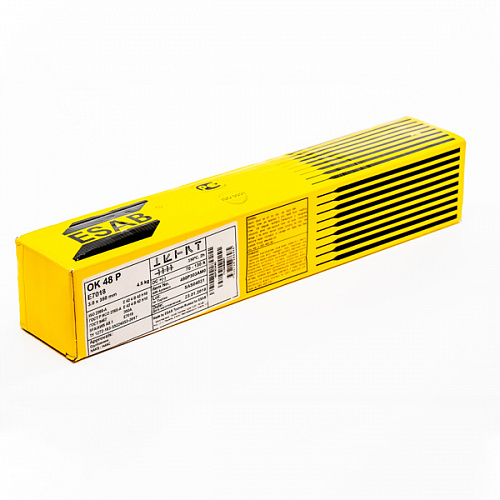 Электроды сварочные ОК 48Р 4,0*450 мм 6 кг ESAB