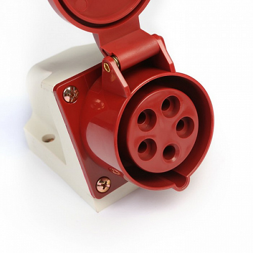 Розетка 115 16А/380В 3р+PЕ+N IP44 