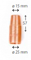 Сопло газовое Kemppi X 8 для горелок 200G и 300G