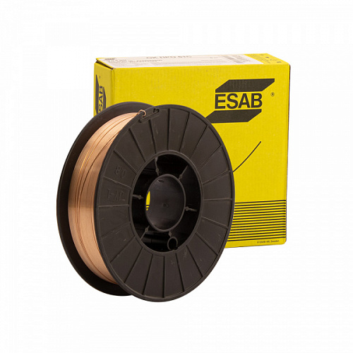 Проволока сварочная омедненная ESAB Cв-08Г2С д. 0,8 мм 5 кг 