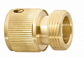 Муфта переходная латунь быстросьем F 3/4 (мама) на 3/4&amp;quot; НР