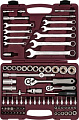 Набор инструмента THORVIK 1/4&amp;quot; 1/2&amp;quot; 82 предмета