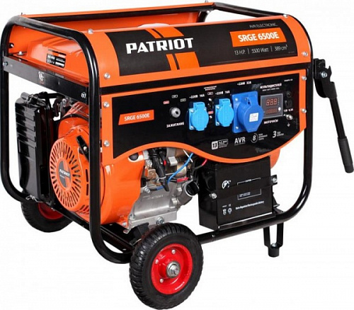 Генератор бензиновый Patriot SRGE 6500 Е