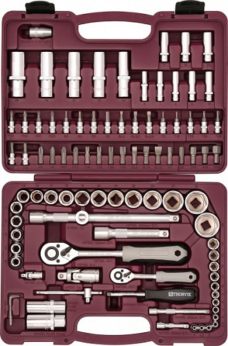 Набор инструмента THORVIK 1/4&amp;quot; 1/2&amp;quot;  94 предмета