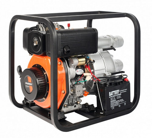 Мотопомпа PATRIOT MPD 3072 SFE (для грязной воды) дизель